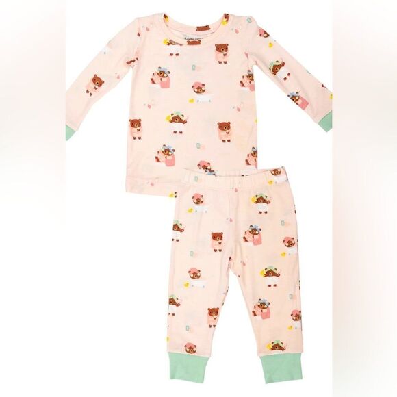 NWT ANGEL DEAR SPA DAY LONGSLEEVE LOUNGEWEAR SET - Picture 2 of 6